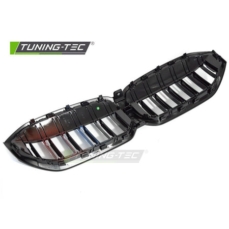 Griglia Sport Nero Lucido Tri-Colour Doppio Bar per BMW Serie 3 G20 (22-26)