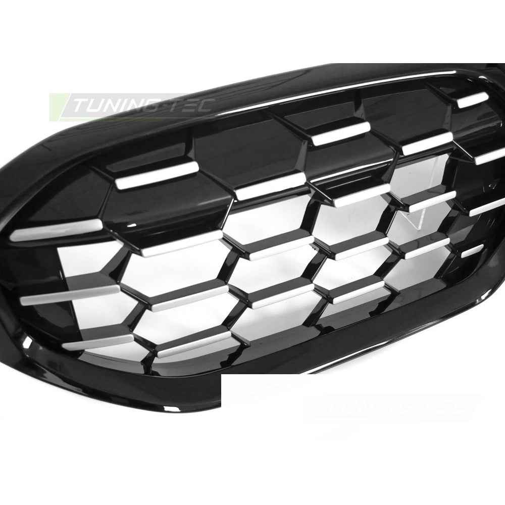 Griglia Diamond Argento Nero per BMW Serie 3 G20 (anni 22-26) - Sportiva