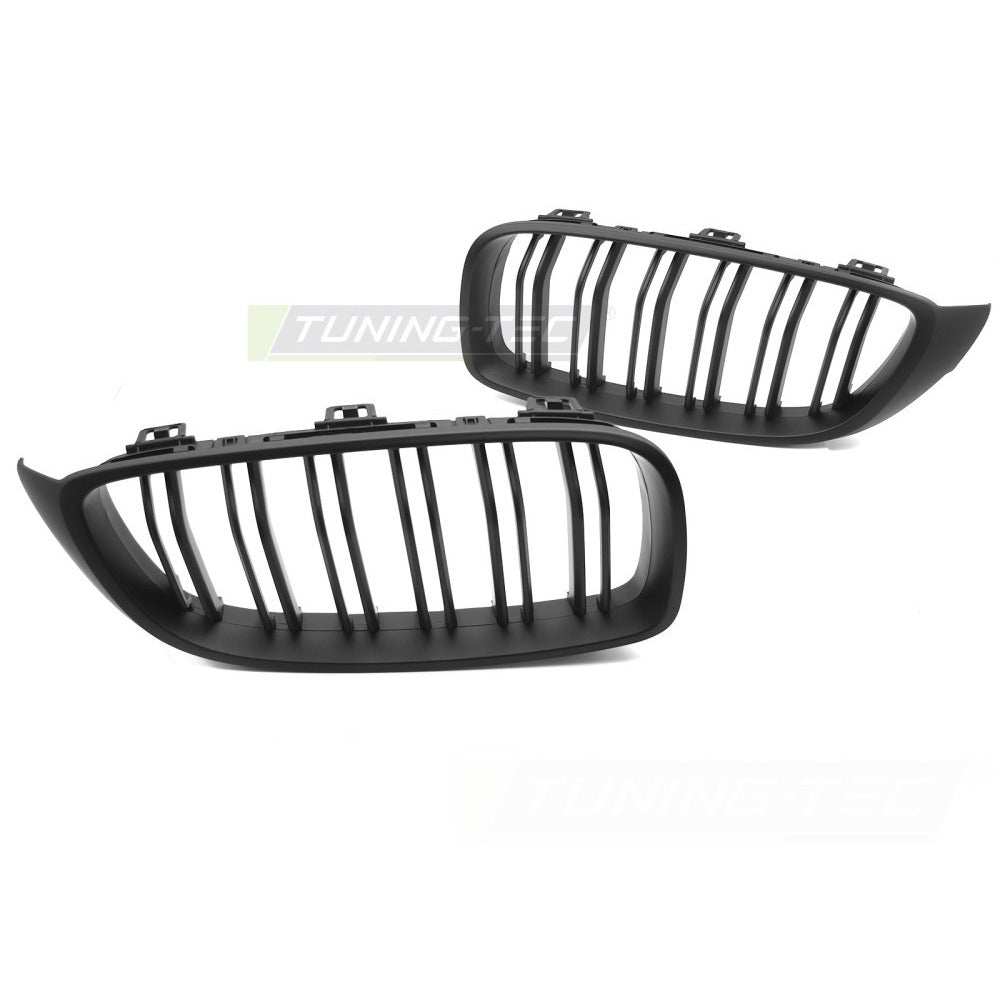 Griglia Sport Nero Opaco Doppio Bar per BMW F32 (anni 13-20) - Griglia Sportiva