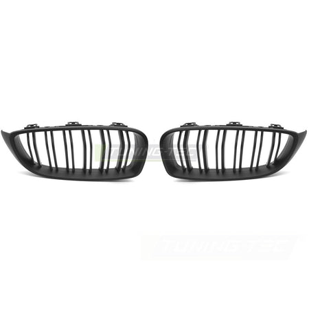 Griglia Sport Nero Opaco Doppio Bar per BMW F32 (anni 13-20) - Griglia Sportiva