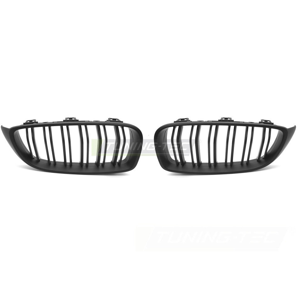 Griglia Sport Nero Opaco Doppio Bar per BMW F32 (anni 13-20) - Griglia Sportiva