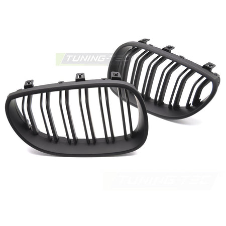 Griglia Sport Nero Opaco Doppio Bar per BMW Serie 5 E60 (03-10)