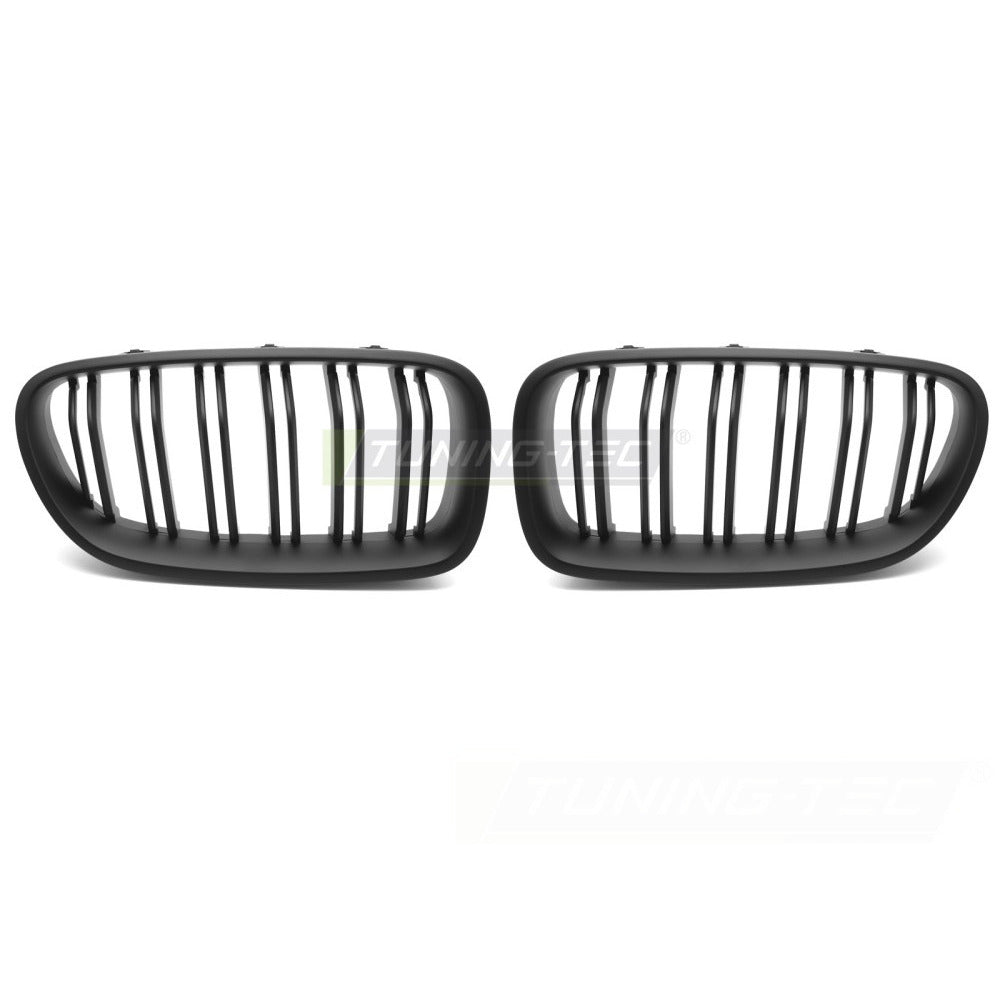 Griglia Sport Nero Opaco Doppio Bar per BMW Serie 5 F10 (2010-2016)