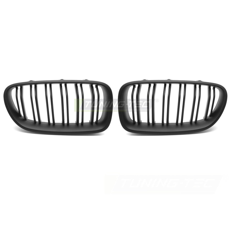 Griglia Sport Nero Opaco Doppio Bar per BMW Serie 5 F10 (2010-2016)