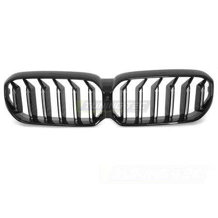 Griglia Sport Nero Lucido Doppio Bar per BMW Serie 5 G30 (20-23)