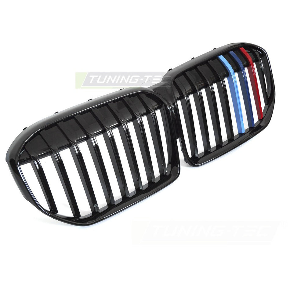 Griglia Nero Lucido Tri-Colour per BMW Serie 7 G11 (anni 19-22) Sportiva