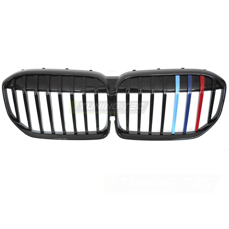 Griglia Nero Lucido Tri-Colour per BMW Serie 7 G11 (anni 19-22) Sportiva