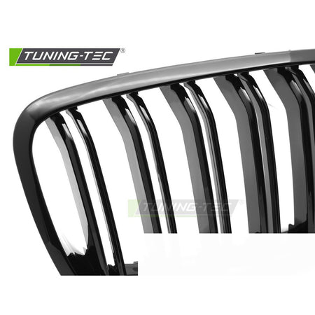 Griglia Sport Nero Lucido Doppio Bar per BMW X5 E70 (2007-2013)