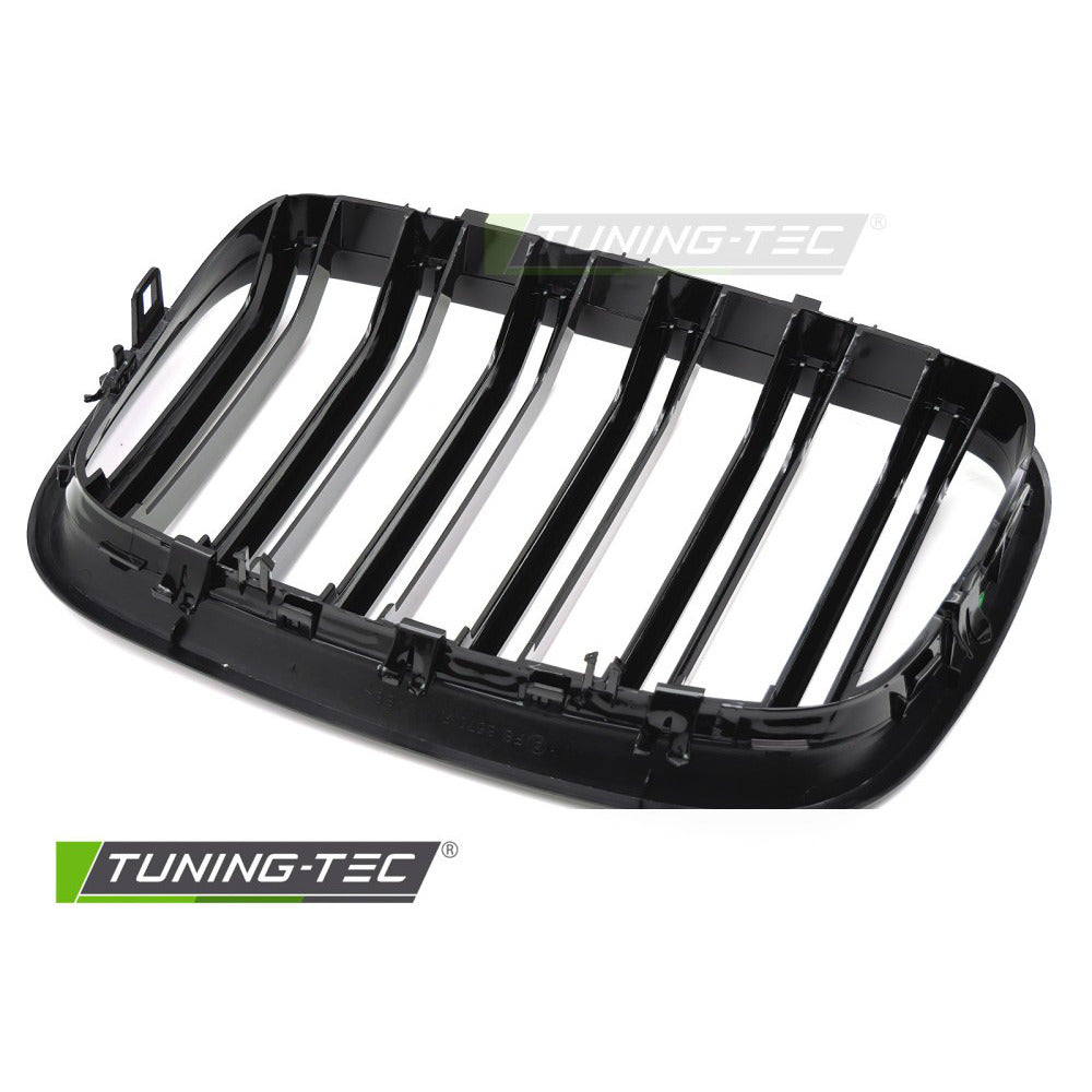 Griglia Sport Nero Lucido Doppio Bar per BMW X5 E70 (2007-2013)