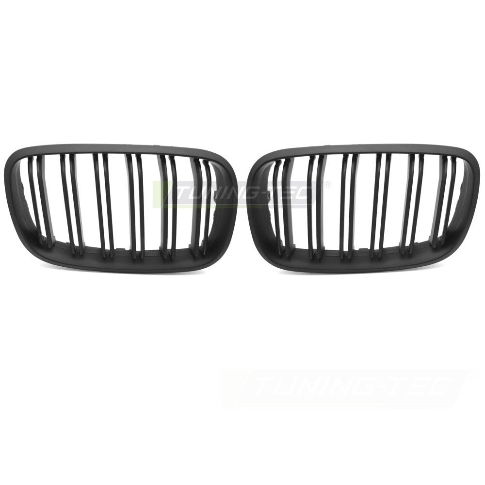Griglia Sport Nero Opaco Doppio Bar per BMW X5 E70 (2007-2013)