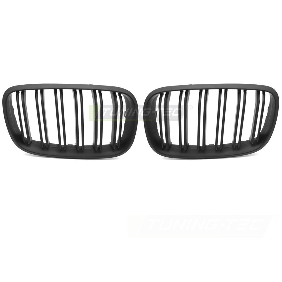 Griglia Sport Nero Opaco Doppio Bar per BMW X5 E70 (2007-2013)