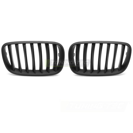 Griglia Nero Opaco per BMW X5 E70 (07-13) e X6 E71 (08-14) - Sportiva