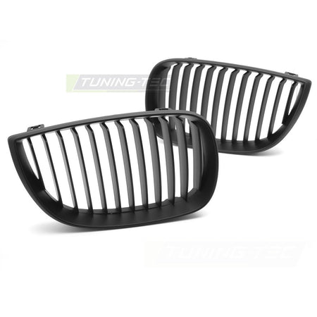 Griglia Nero Opaco per BMW E87 (2004-2007) - Griglia Sportiva Anteriore