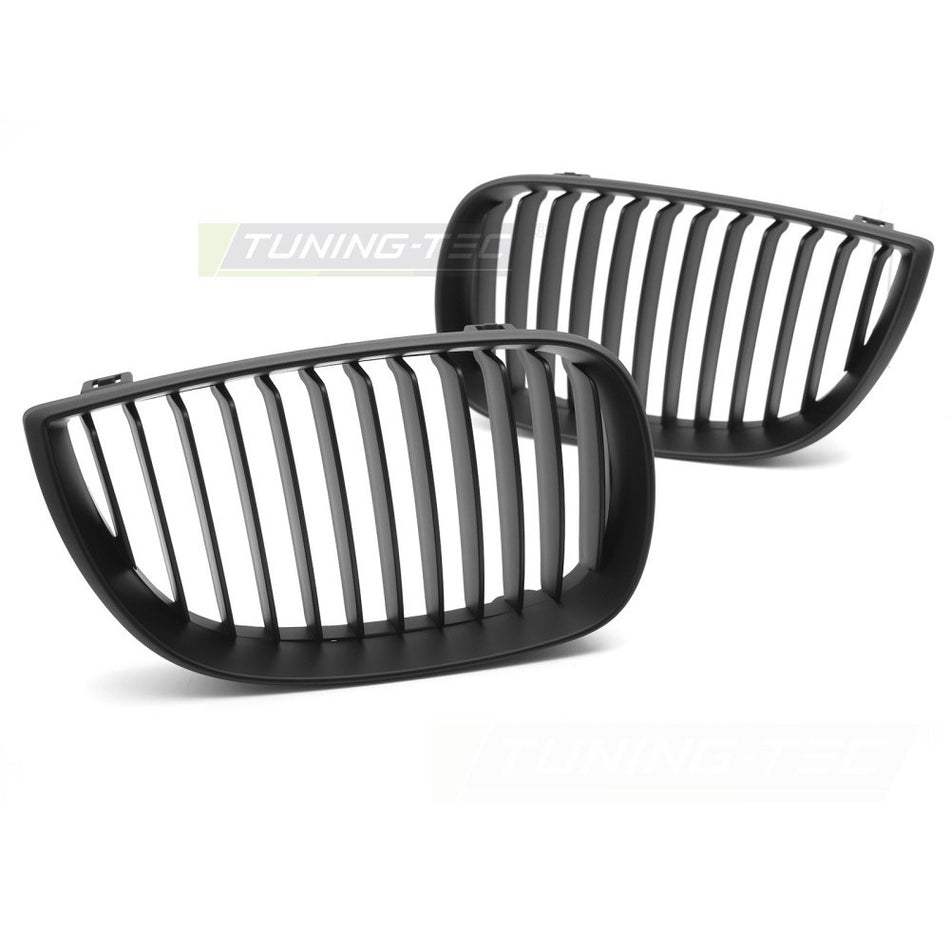 Griglia Nero Opaco per BMW E87 (2004-2007) - Griglia Sportiva Anteriore