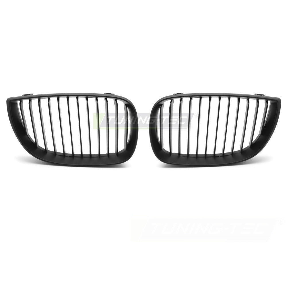Griglia Nero Opaco per BMW E87 (2004-2007) - Griglia Sportiva Anteriore