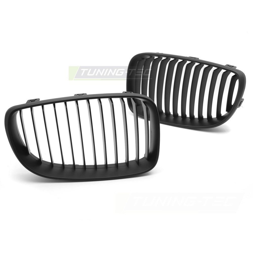 Griglia Nero Opaco per BMW Serie 1 E87 (07-13) - Griglia Sportiva Anteriore
