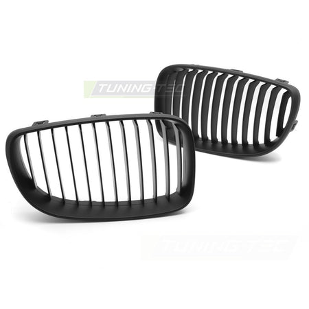 Griglia Nero Opaco per BMW Serie 1 E87 (07-13) - Griglia Sportiva Anteriore