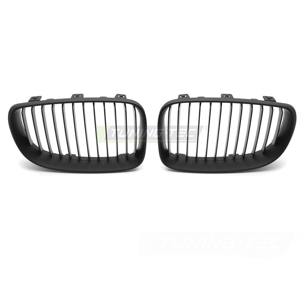 Griglia Nero Opaco per BMW Serie 1 E87 (07-13) - Griglia Sportiva Anteriore