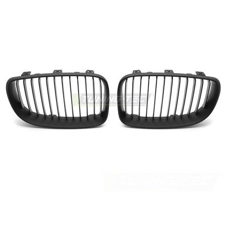 Griglia Nero Opaco per BMW Serie 1 E87 (07-13) - Griglia Sportiva Anteriore