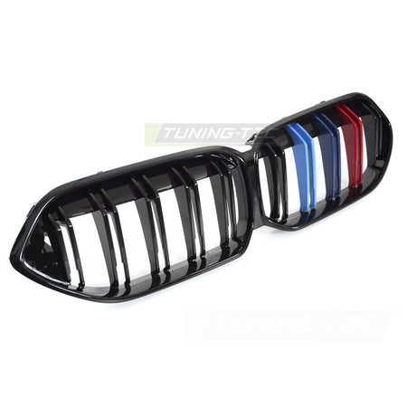 Griglia Sport Nero Lucido Tri-Colour Doppio Bar per BMW F44 (2019-2024)