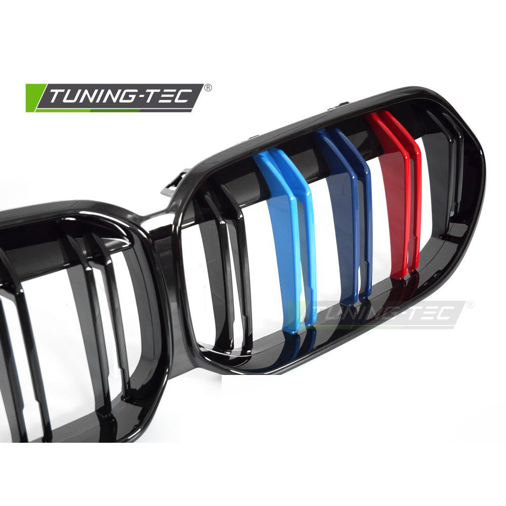 Griglia Sport Nero Lucido Tri-Colour Doppio Bar per BMW F44 (2019-2024)