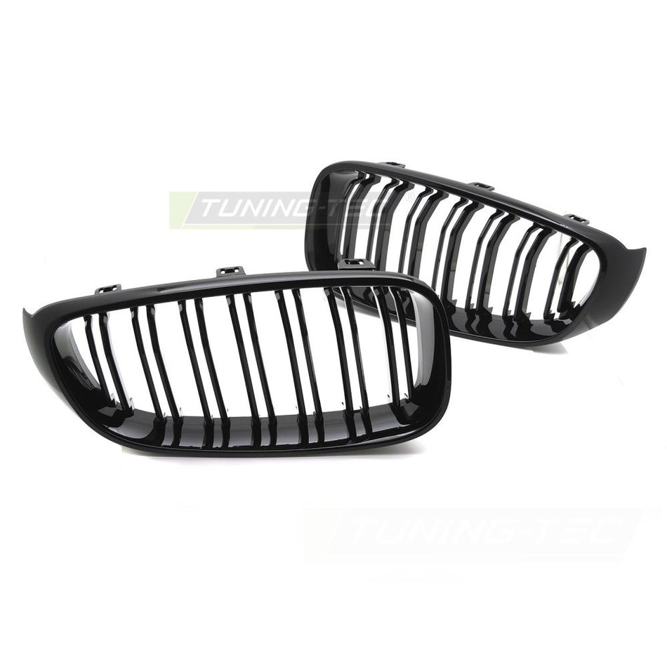 Griglia Sport Nero Lucido Doppio Bar per BMW F34 Gran Turismo (13-17)