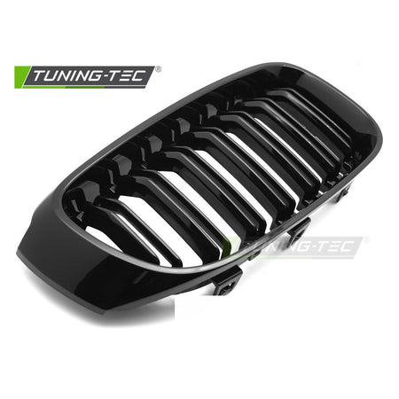 Griglia Sport Nero Lucido Doppio Bar per BMW F34 Gran Turismo (13-17)