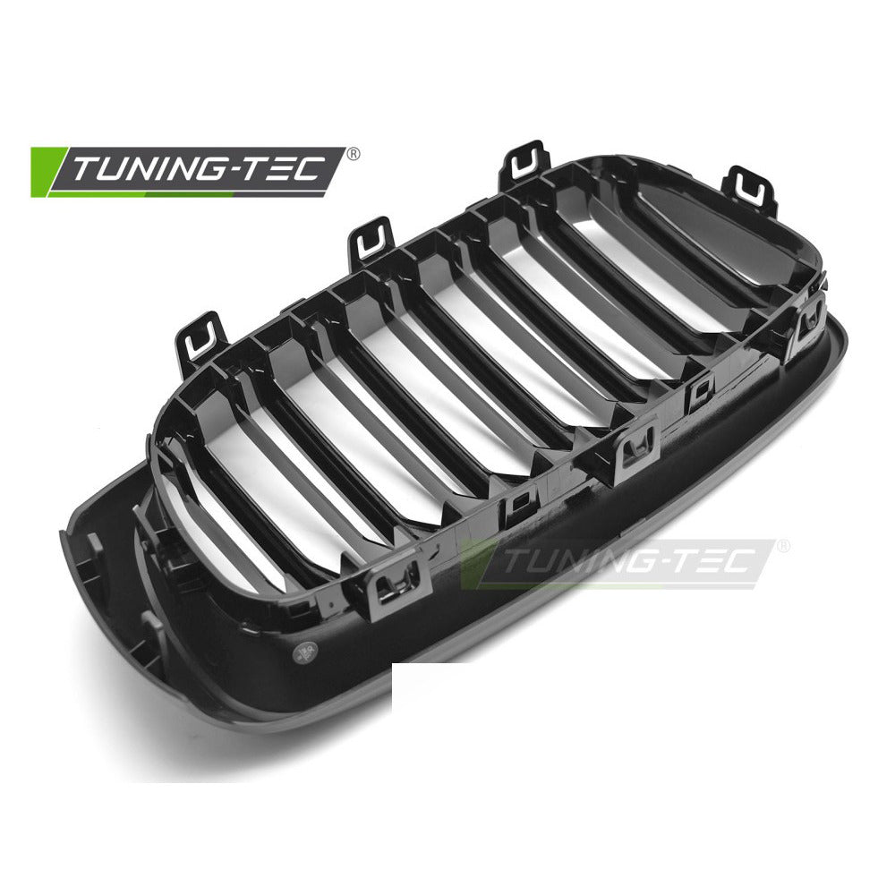 Griglia Sport Nero Lucido Doppio Bar per BMW F34 Gran Turismo (13-17)