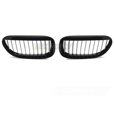 Griglia Nero Lucido per BMW E63 (anni 2002-2010) - Griglia Anteriore Sportiva