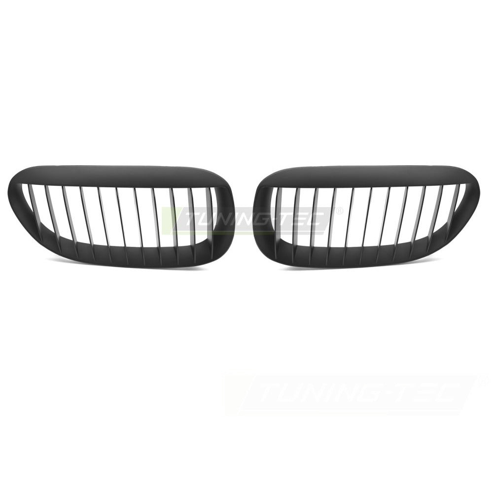 Griglia Nero Opaco per BMW E63 02-10 / E64 04-10, Griglia Sportiva Anteriore