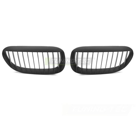 Griglia Nero Opaco per BMW E63 02-10 / E64 04-10, Griglia Sportiva Anteriore