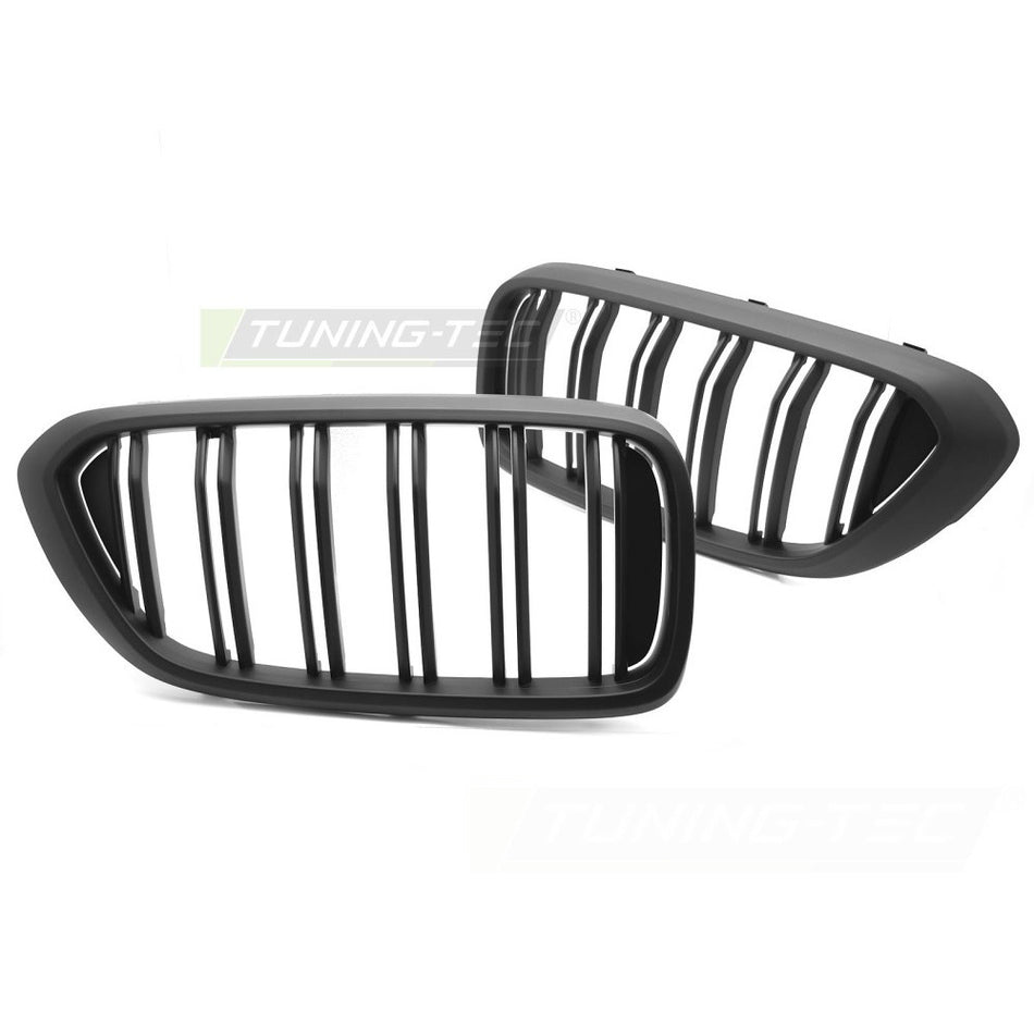 Griglia Sport Nero Opaco Doppio Bar per BMW G32 (2017-2020) - Griglia Anteriore