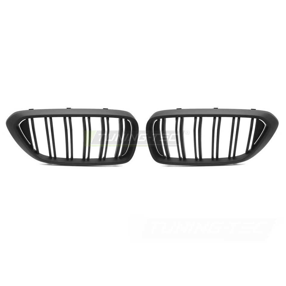 Griglia Sport Nero Opaco Doppio Bar per BMW G32 (2017-2020) - Griglia Anteriore