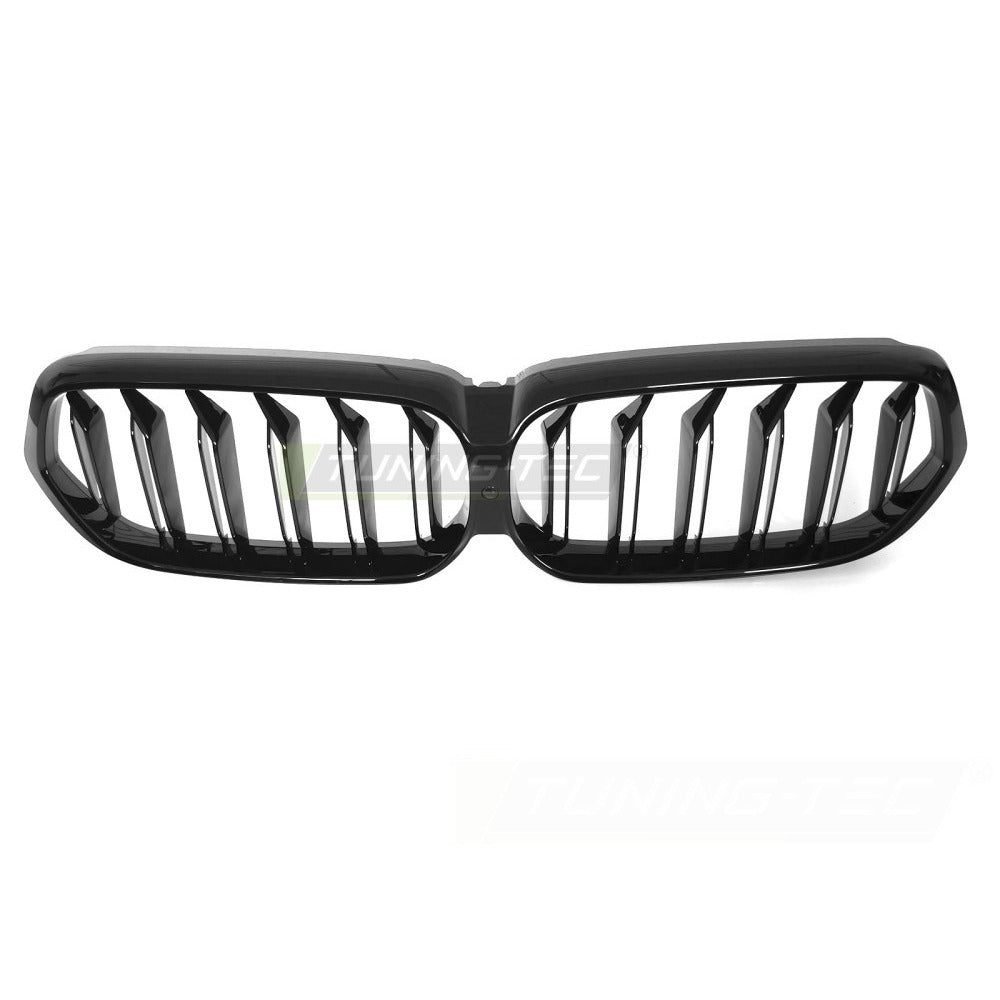 Griglia Sport Nero Lucido Doppio Bar per BMW G32 LCI (2020-2023)