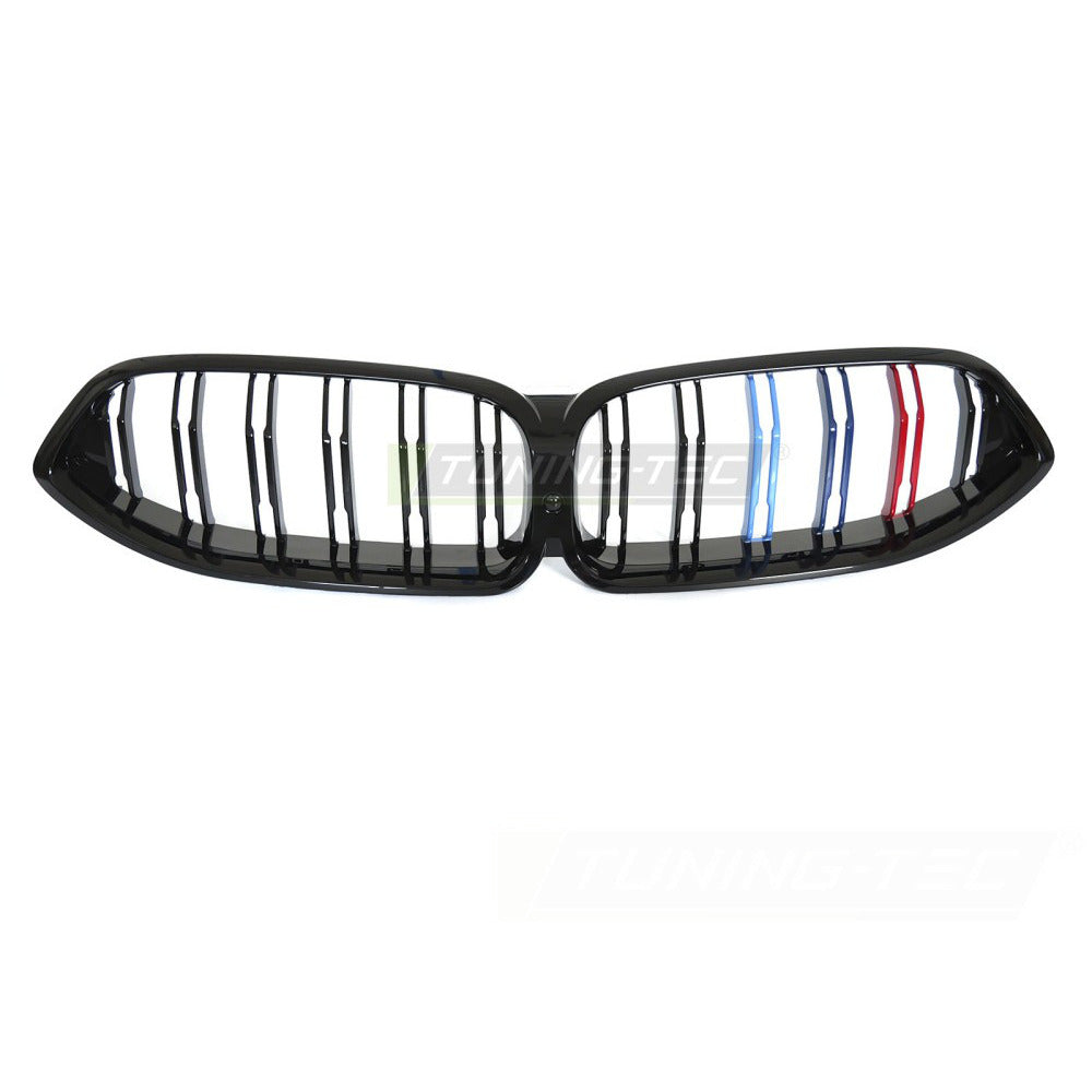 Griglia Sport Nero Lucido Tri-Colour Doppio Bar per BMW G14 (2018-2022)
