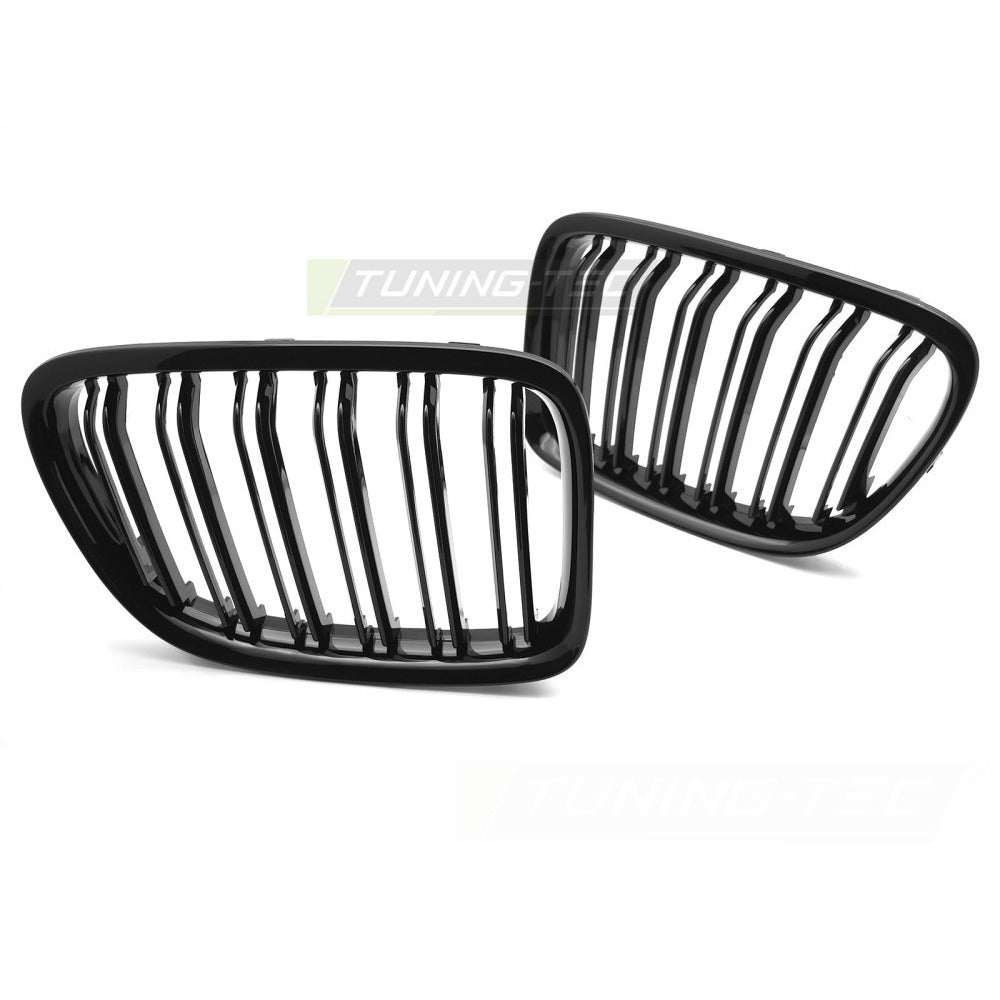 Griglia Sport Nero Lucido Doppio Bar per BMW X1 E84 (09-14)