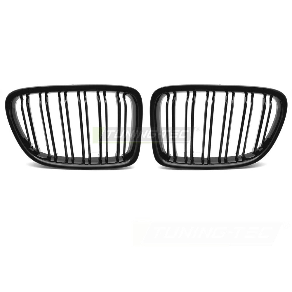 Griglia Sport Nero Lucido Doppio Bar per BMW X1 E84 (09-14)