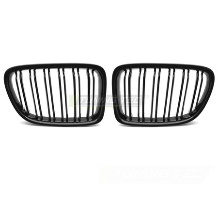 Griglia Sport Nero Lucido Doppio Bar per BMW X1 E84 (09-14)