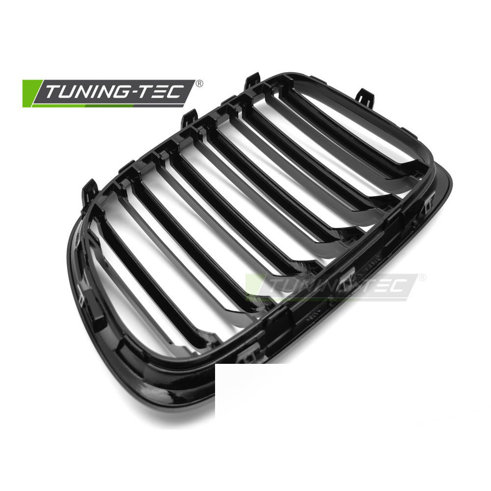Griglia Sport Nero Lucido Doppio Bar per BMW X1 E84 (09-14)
