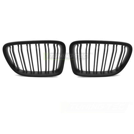 Griglia Sport Nero Opaco Doppio Bar per BMW X1 E84 (09-14) - Griglia Anteriore