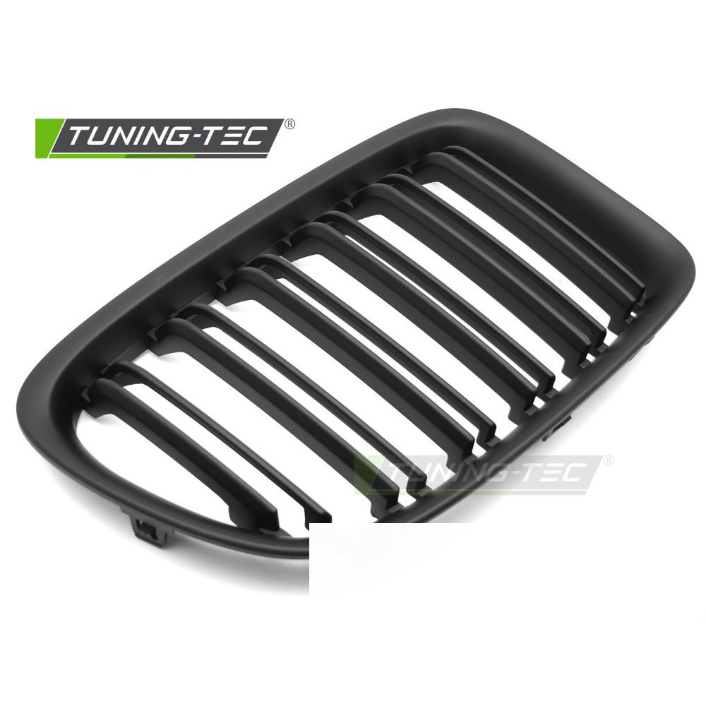 Griglia Sport Nero Opaco Doppio Bar per BMW X1 E84 (09-14) - Griglia Anteriore