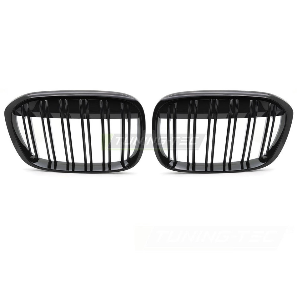 Griglia Sport Nero Lucido Doppio Bar per BMW X1 F48 (2015-2020)