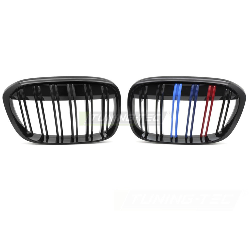 Griglia Sport Nero Lucido Tri-Colour Doppio per BMW X1 F48 (2015-2020)
