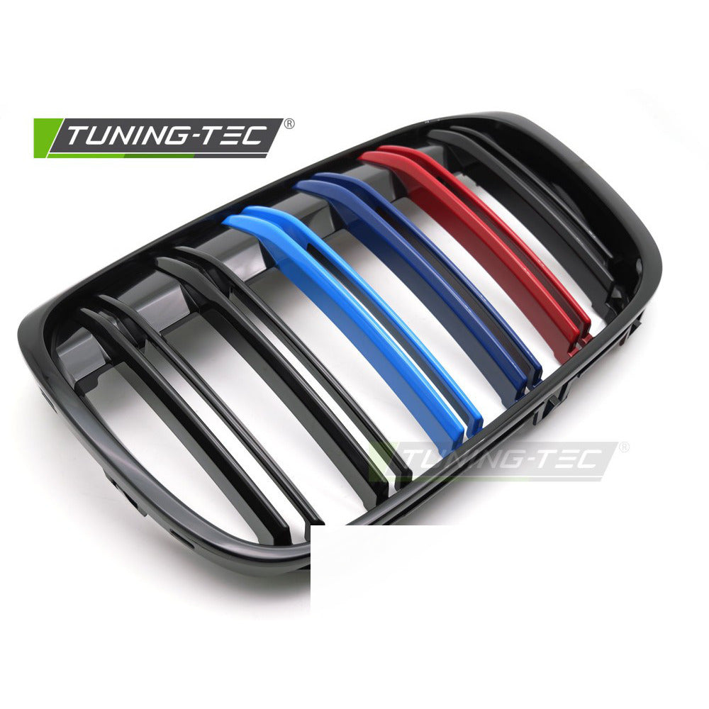 Griglia Sport Nero Lucido Tri-Colour Doppio per BMW X1 F48 (2015-2020)