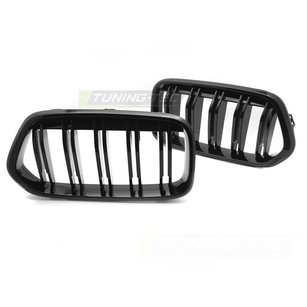 Griglia Sport Nero Lucido Doppio Bar per BMW X2 F39 (2018-2023)