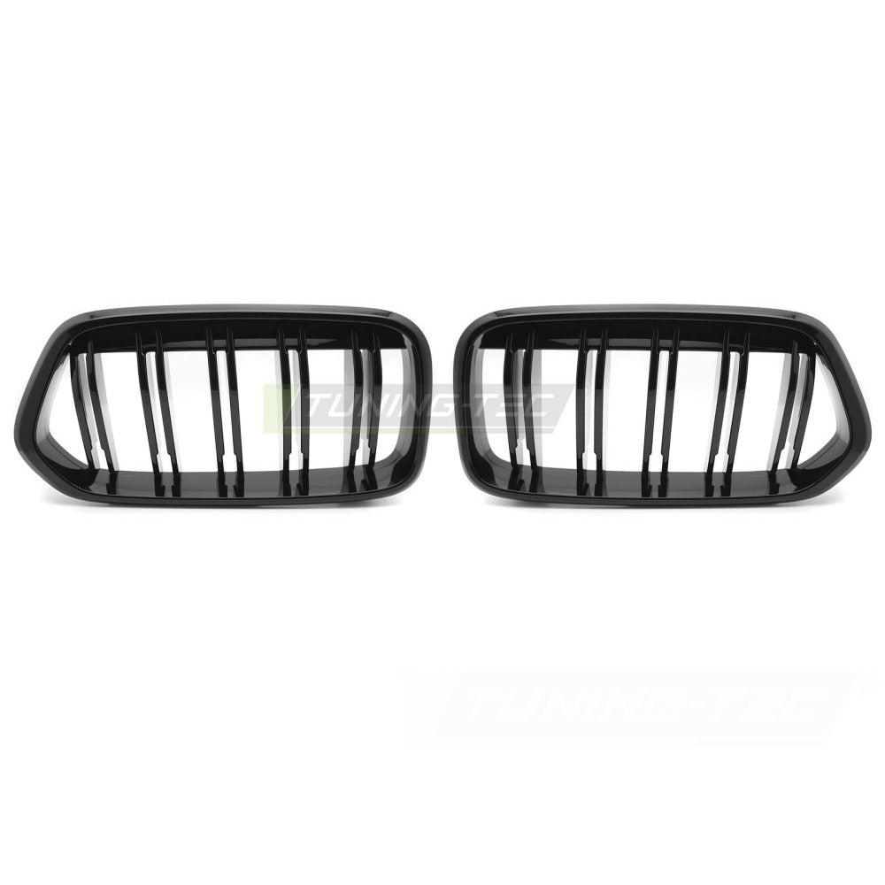 Griglia Sport Nero Lucido Doppio Bar per BMW X2 F39 (2018-2023)