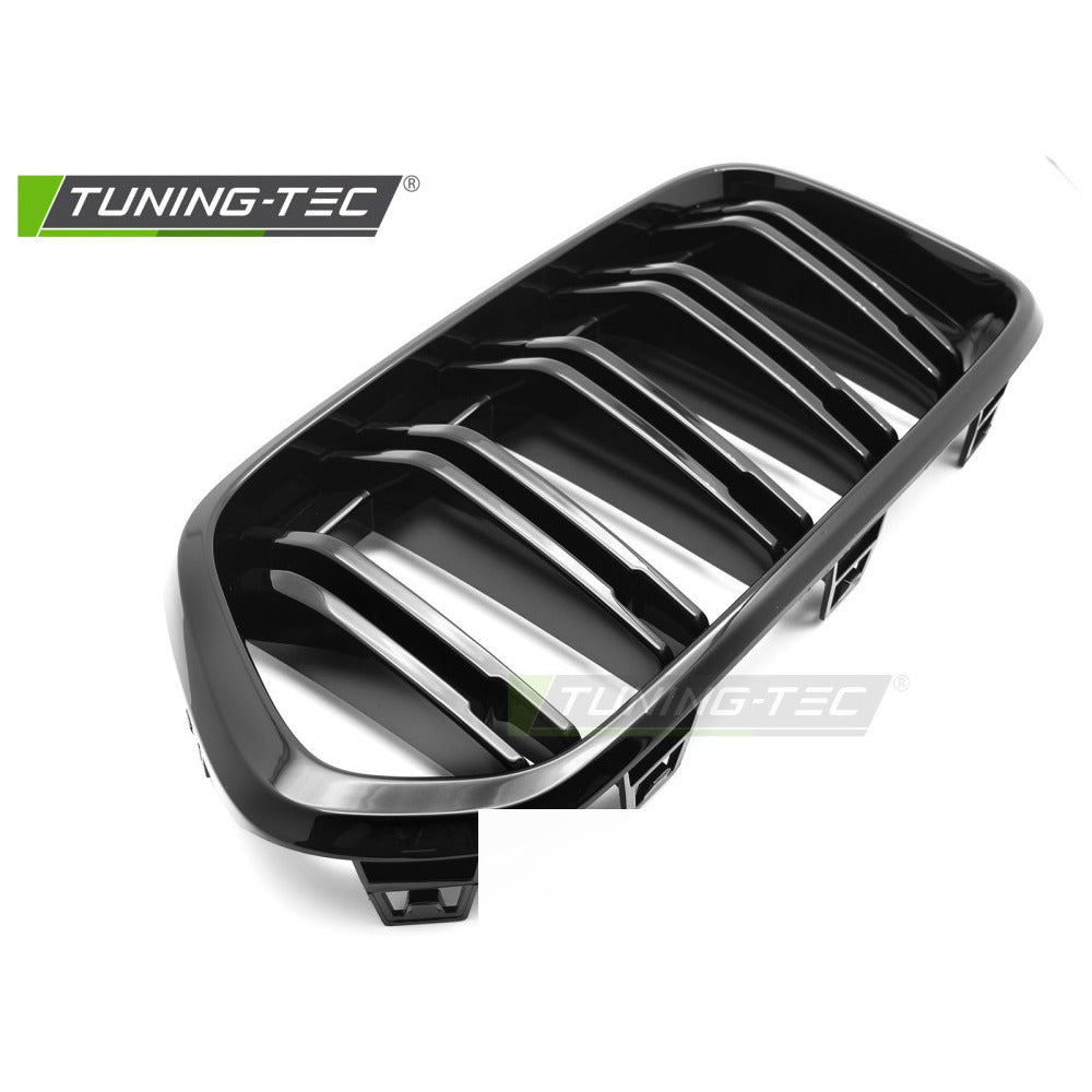 Griglia Sport Nero Lucido Doppio Bar per BMW X2 F39 (2018-2023)