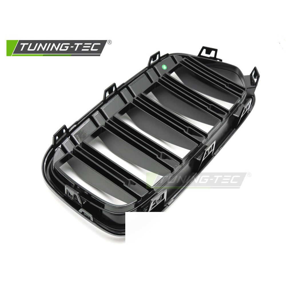 Griglia Sport Nero Lucido Doppio Bar per BMW X2 F39 (2018-2023)