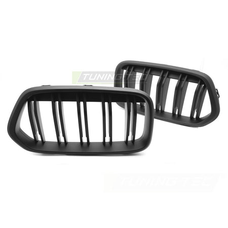Griglia Sport Nero Opaco Doppio Bar per BMW X2 F39 (2018-2023)