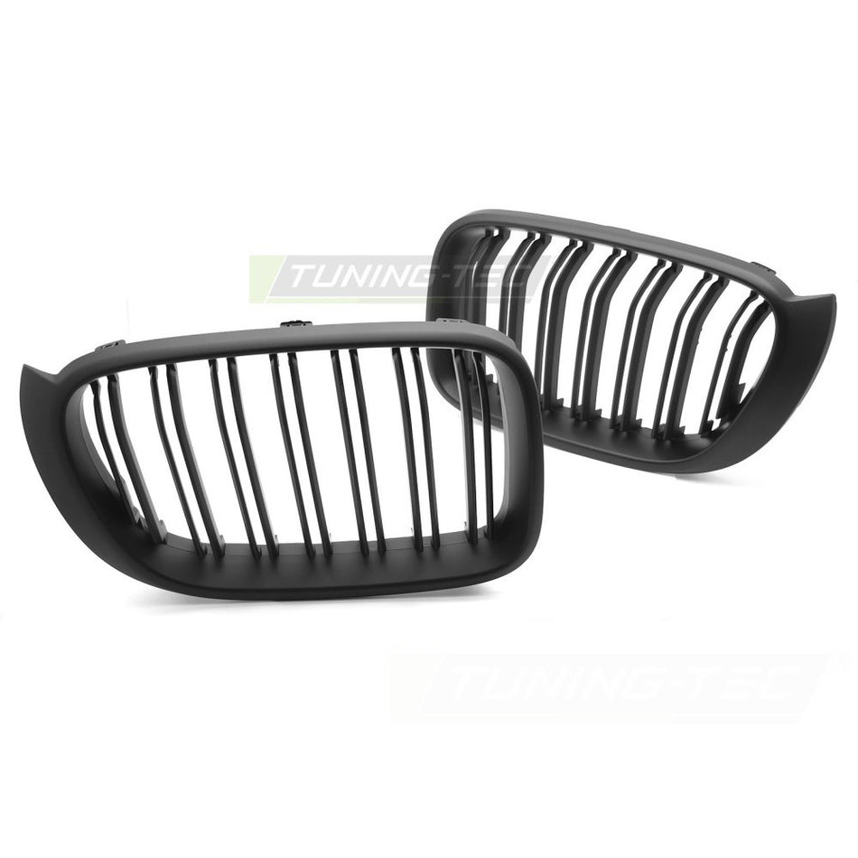Griglia Sport Nero Opaco Doppio Bar per BMW X3 F25 (2014-2017) e X4 F26